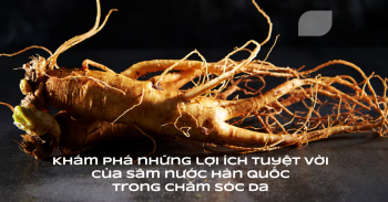 Khám phá những lợi ích tuyệt vời của nước sâm Hàn Quốc trong chăm sóc da