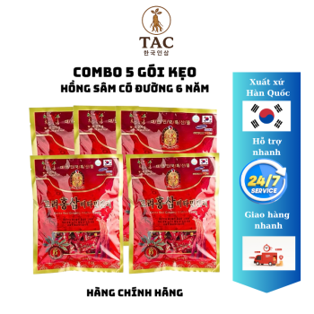 Kẹo Sâm Hàn Quốc 6 Năm Tuổi 200g ngon bổ dưỡng