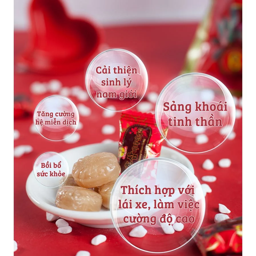 Kẹo Sâm Hàn Quốc 6 Năm Tuổi 200g ngon bổ dưỡng